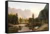 Yosemite Valley, 1875-William Keith-Framed Stretched Canvas