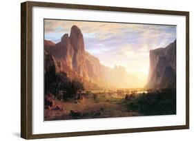 Yosemite Valley 3-Albert Bierstadt-Framed Art Print