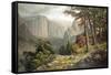 Yosemite Valley after Andrew W. Melrose-null-Framed Stretched Canvas