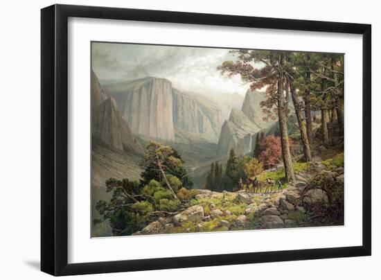 Yosemite Valley after Andrew W. Melrose-null-Framed Giclee Print