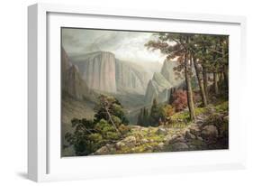 Yosemite Valley after Andrew W. Melrose-null-Framed Giclee Print