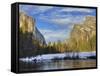 Yosemite Valley and Merced River from Valley View, Yosemite National Park, California, Usa-Jamie & Judy Wild-Framed Stretched Canvas