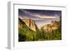 Yosemite Valley at Tunnel View-null-Framed Art Print
