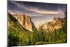 Yosemite Valley at Tunnel View-null-Mounted Art Print