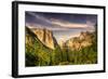 Yosemite Valley at Tunnel View-null-Framed Art Print