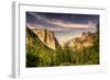 Yosemite Valley at Tunnel View-null-Framed Art Print