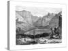 Yosemite Valley, California, 19th Century-Paul Huet-Stretched Canvas