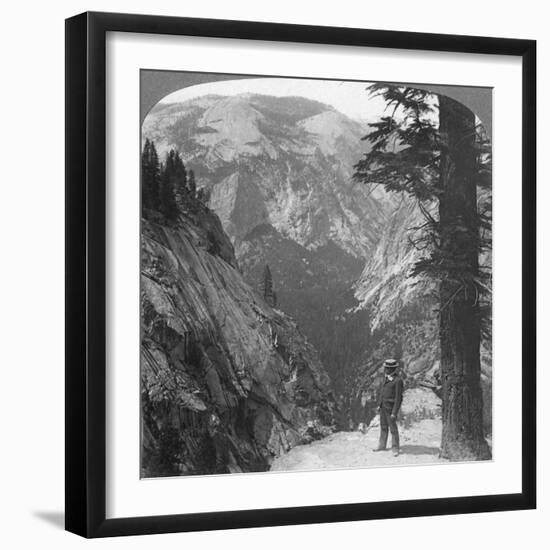 Yosemite Valley, California, USA, 1902-Underwood & Underwood-Framed Giclee Print