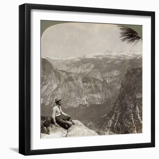 Yosemite Valley, California, USA, 1902-Underwood & Underwood-Framed Giclee Print