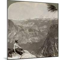 Yosemite Valley, California, USA, 1902-Underwood & Underwood-Mounted Giclee Print