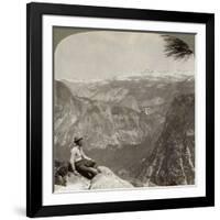 Yosemite Valley, California, USA, 1902-Underwood & Underwood-Framed Giclee Print