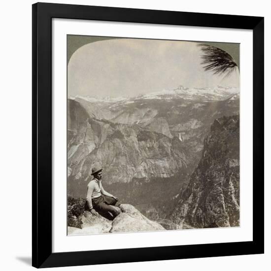 Yosemite Valley, California, USA, 1902-Underwood & Underwood-Framed Giclee Print