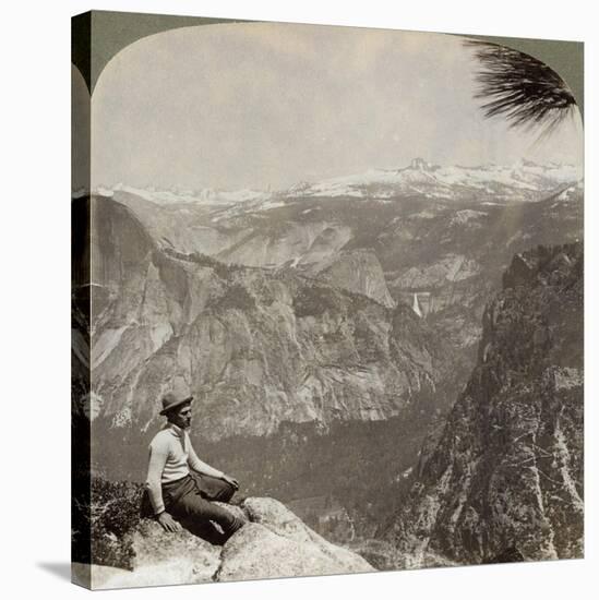 Yosemite Valley, California, USA, 1902-Underwood & Underwood-Stretched Canvas