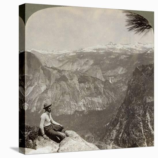 Yosemite Valley, California, USA, 1902-Underwood & Underwood-Stretched Canvas