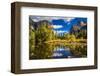 Yosemite Valley & El Capitan-null-Framed Premium Giclee Print