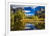 Yosemite Valley & El Capitan-null-Framed Art Print