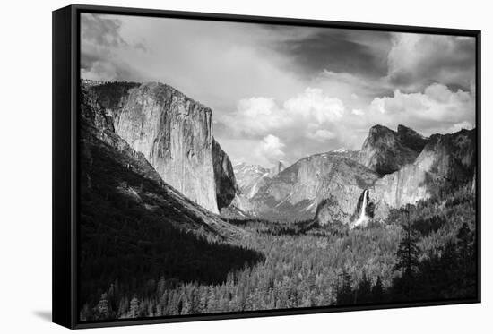 Yosemite Valley from Tunnel View, California, Usa-Russ Bishop-Framed Stretched Canvas