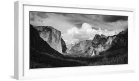 Yosemite Valley from Tunnel View, Yosemite National Park, California, USA.-Russ Bishop-Framed Photographic Print