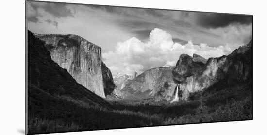 Yosemite Valley from Tunnel View, Yosemite National Park, California, USA.-Russ Bishop-Mounted Photographic Print