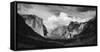 Yosemite Valley from Tunnel View, Yosemite National Park, California, USA.-Russ Bishop-Framed Stretched Canvas