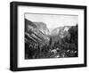 Yosemite Valley From-John L Stoddard-Framed Giclee Print