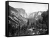 Yosemite Valley From-John L Stoddard-Framed Stretched Canvas