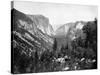 Yosemite Valley From-John L Stoddard-Stretched Canvas