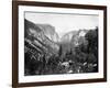 Yosemite Valley From-John L Stoddard-Framed Giclee Print