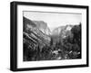 Yosemite Valley From-John L Stoddard-Framed Giclee Print