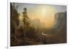 Yosemite Valley, Glacier Point Trail, c.1873-Albert Bierstadt-Framed Giclee Print