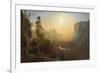 Yosemite Valley, Glacier Point Trail, c.1873-Albert Bierstadt-Framed Giclee Print