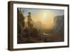 Yosemite Valley, Glacier Point Trail, c.1873-Albert Bierstadt-Framed Giclee Print