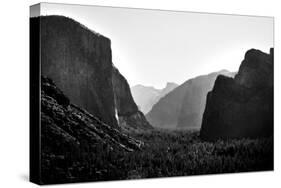 Yosemite Valley Mono-John Gusky-Stretched Canvas