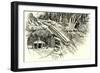 Yosemite Valley Mossbrae 1891, USA-null-Framed Giclee Print