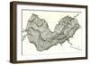 Yosemite Valley Plan of the Loop on the Shasta Railway Near Mccloud 1891 Usa-null-Framed Giclee Print