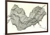 Yosemite Valley Plan of the Loop on the Shasta Railway Near Mccloud 1891 Usa-null-Framed Giclee Print