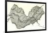 Yosemite Valley Plan of the Loop on the Shasta Railway Near Mccloud 1891 Usa-null-Framed Giclee Print