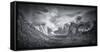 Yosemite Valley-Mike Leske-Framed Stretched Canvas