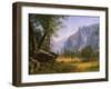 Yosemite Valley-Albert Bierstadt-Framed Giclee Print