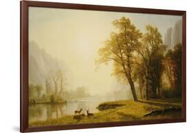 Yosemite Valley-Albert Bierstadt-Framed Giclee Print