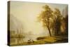 Yosemite Valley-Albert Bierstadt-Stretched Canvas