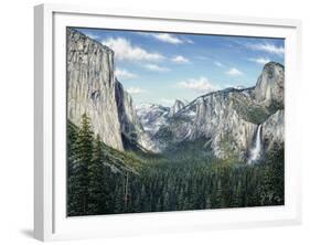 Yosemite Valley-Jeff Tift-Framed Giclee Print