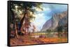 Yosemite Valley-Albert Bierstadt-Framed Stretched Canvas