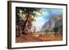 Yosemite Valley-Albert Bierstadt-Framed Art Print