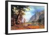 Yosemite Valley-Albert Bierstadt-Framed Art Print