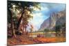 Yosemite Valley-Albert Bierstadt-Mounted Art Print