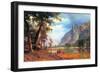 Yosemite Valley-Albert Bierstadt-Framed Art Print