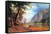 Yosemite Valley-Albert Bierstadt-Framed Stretched Canvas