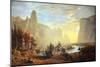 Yosemite Valley-Albert Bierstadt-Mounted Art Print