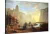 Yosemite Valley-Albert Bierstadt-Stretched Canvas